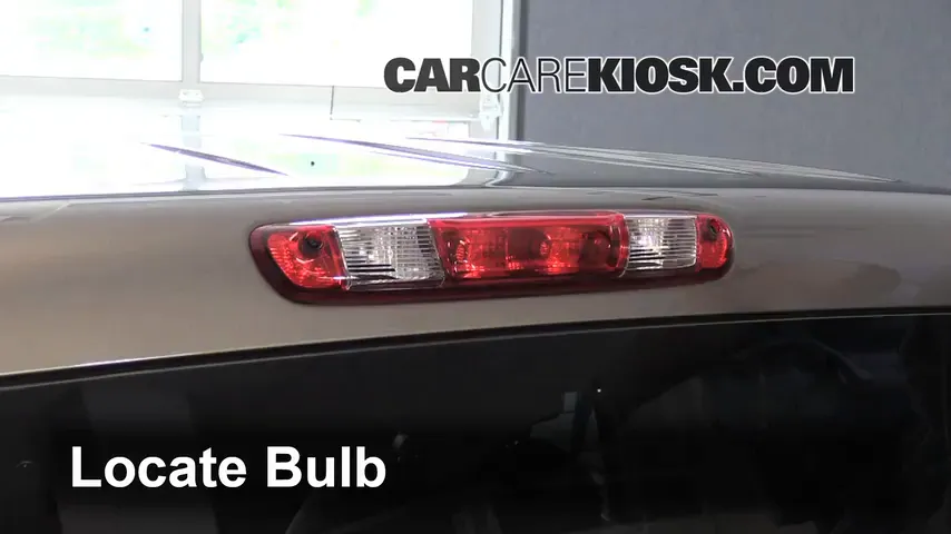 2013 Chevrolet Silverado 1500 LT 5.3L V8 FlexFuel Crew Cab Pickup Lights Center Brake Light (replace bulb)